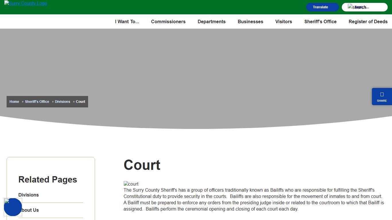 Welcome to Surry County, NC